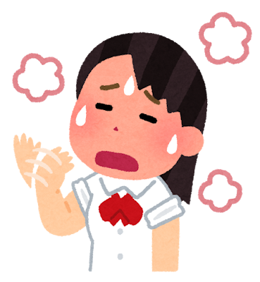 暑い人